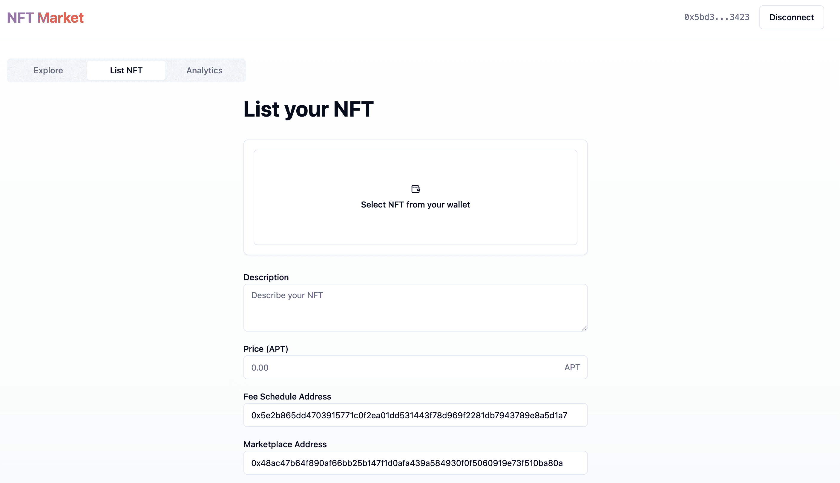 NFT Demo Aggregator