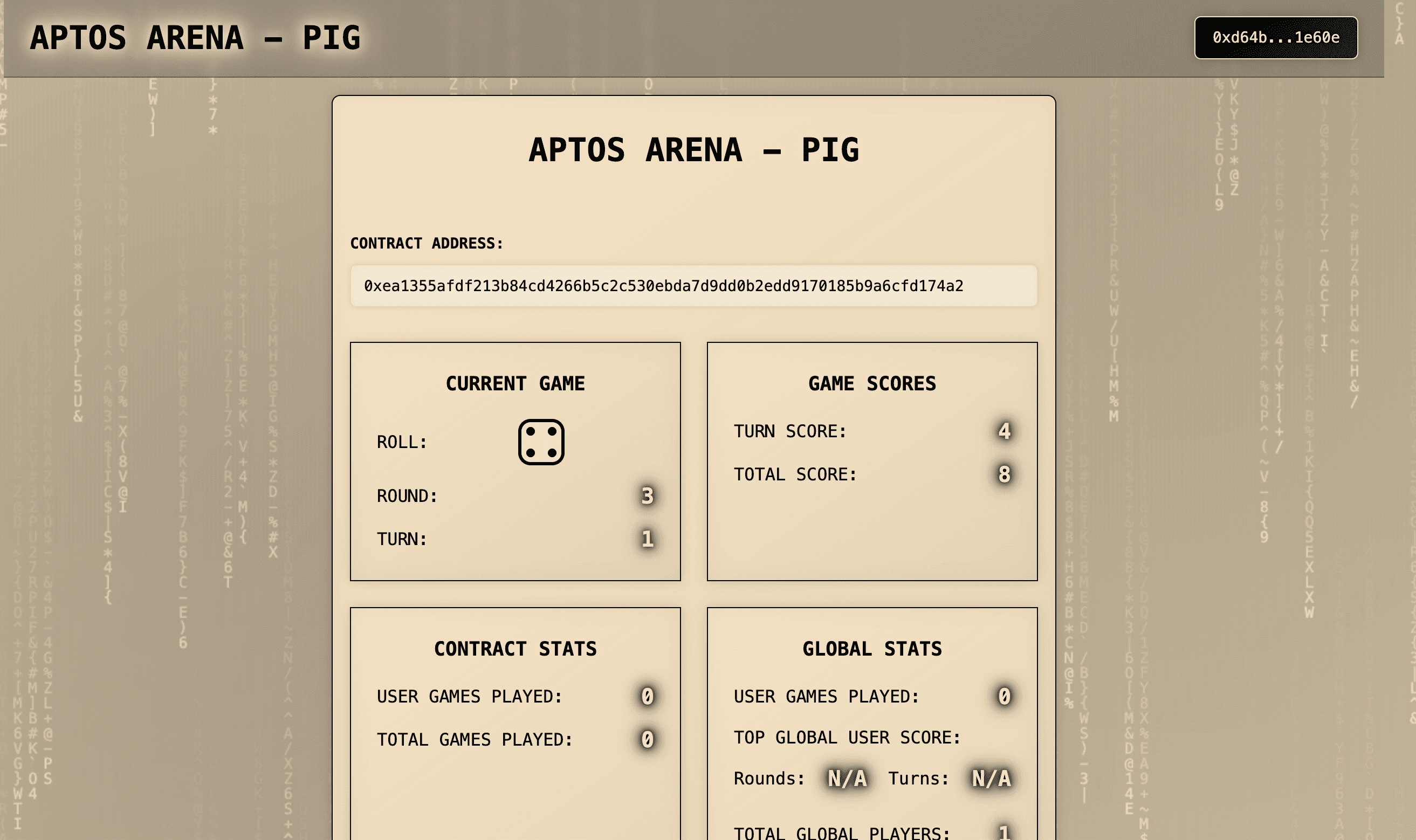Aptos Arena - Pig Game